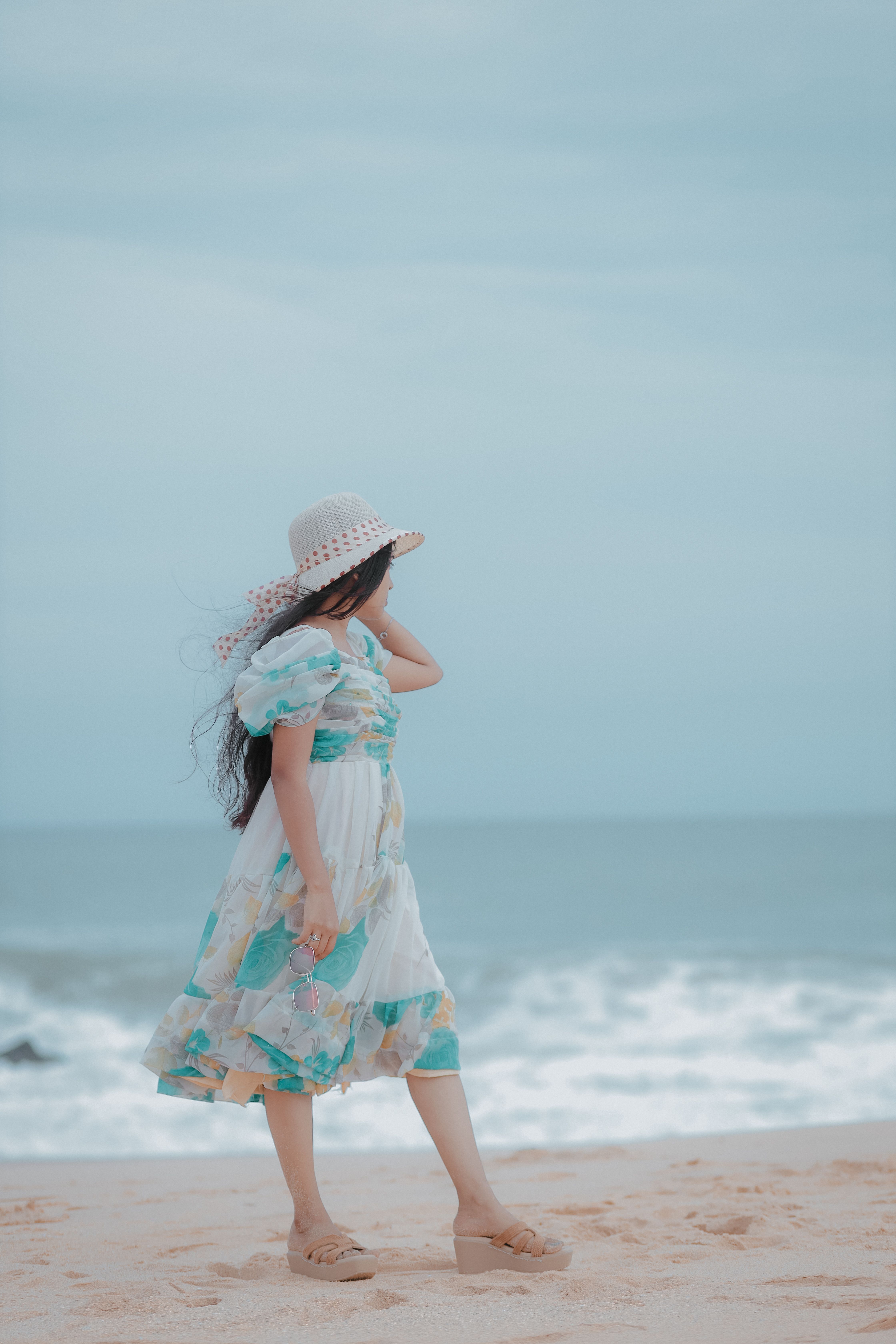 beach walk dress Cabana Life - Seaside Pique Tunic Dress - Blue main image 0
