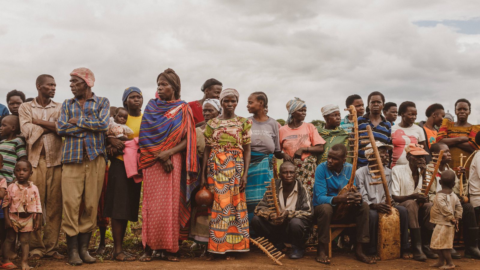 Music and faces, Uganda