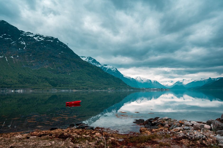 dramatic Norwegian fjord in the summer - Top 5 Countries to visit in the summer dramatic Norwegian fjord in the summer - Top 5 Countries to visit in the summer