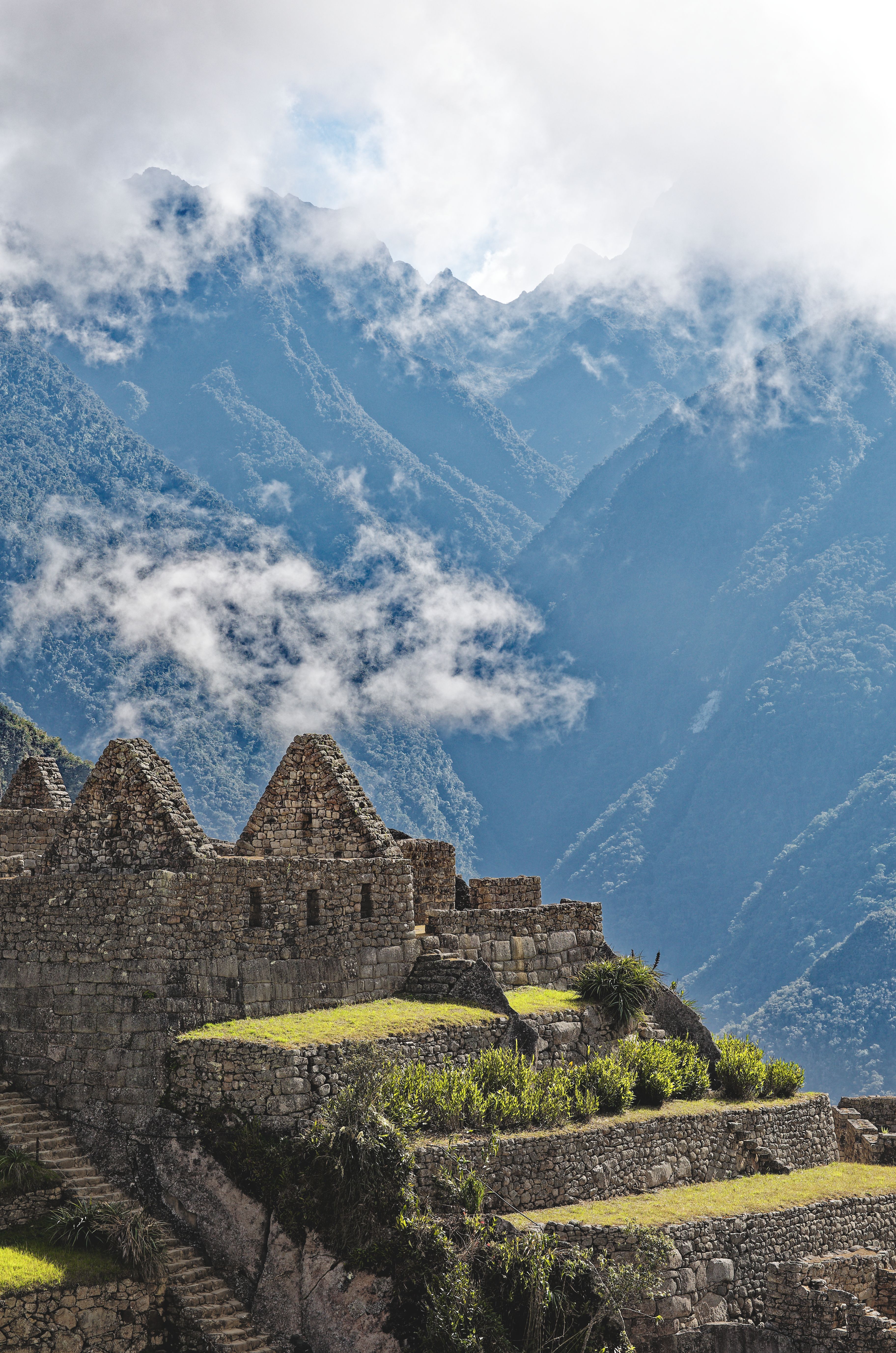 El sitio arqueológico de Machu Picchu en Cusco, Perú · Foto de stock ...