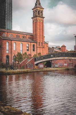 Scenic view of Manchester, United Kingdom