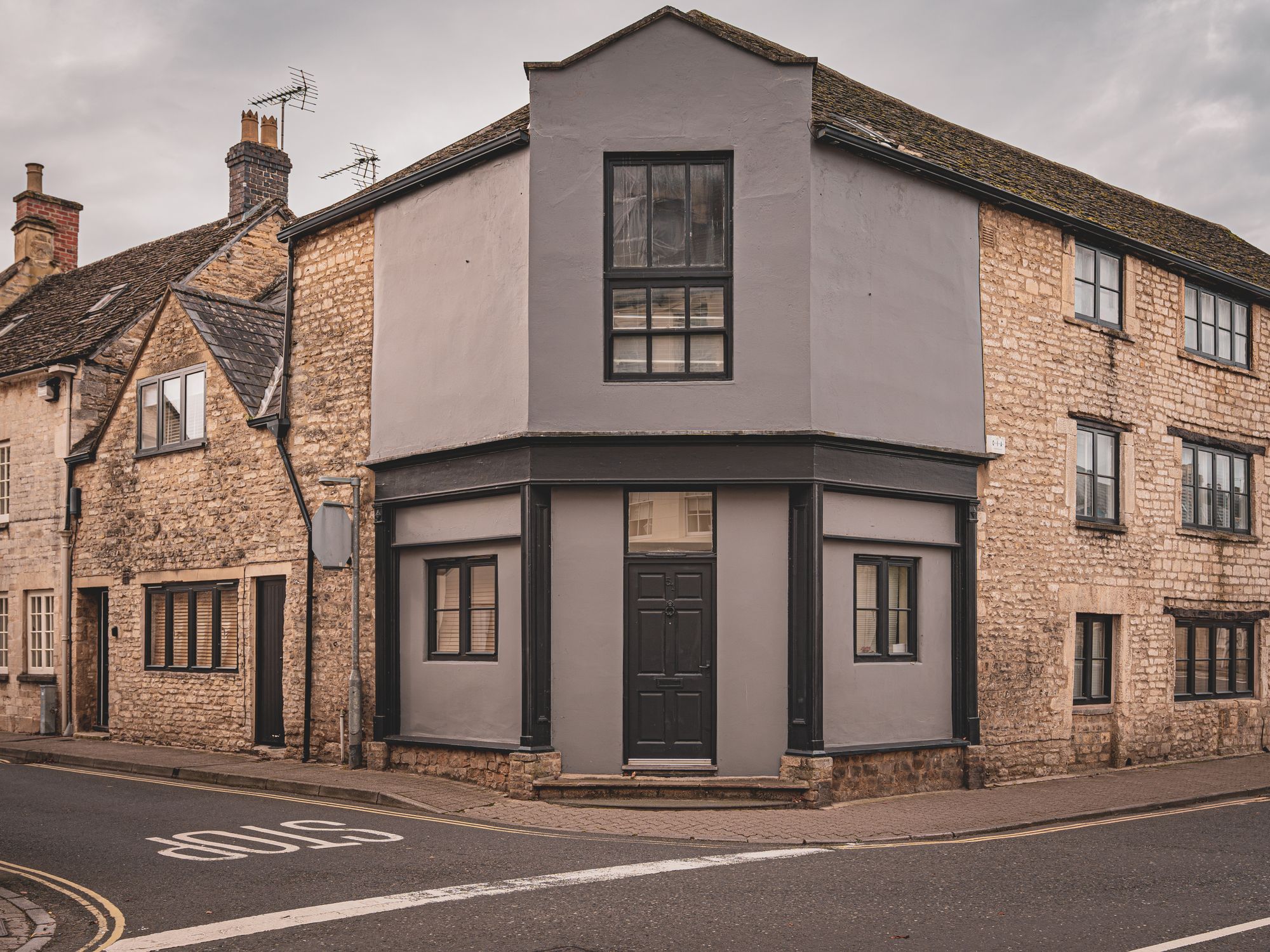 Commercial Decorating in East Bedfont, Hounslow — commercial decorators repainting a business premises
