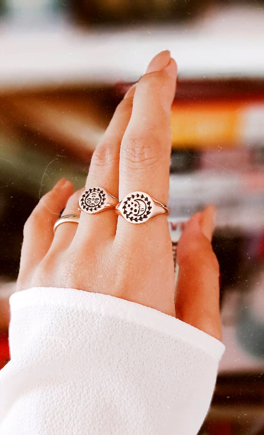 Juego De 29 Anillos Ajustables Y2K - Diseños De Calaveras, Flores, Serpientes... Estilo Emo/grunge