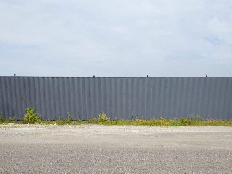 Industrial security fence perimeter