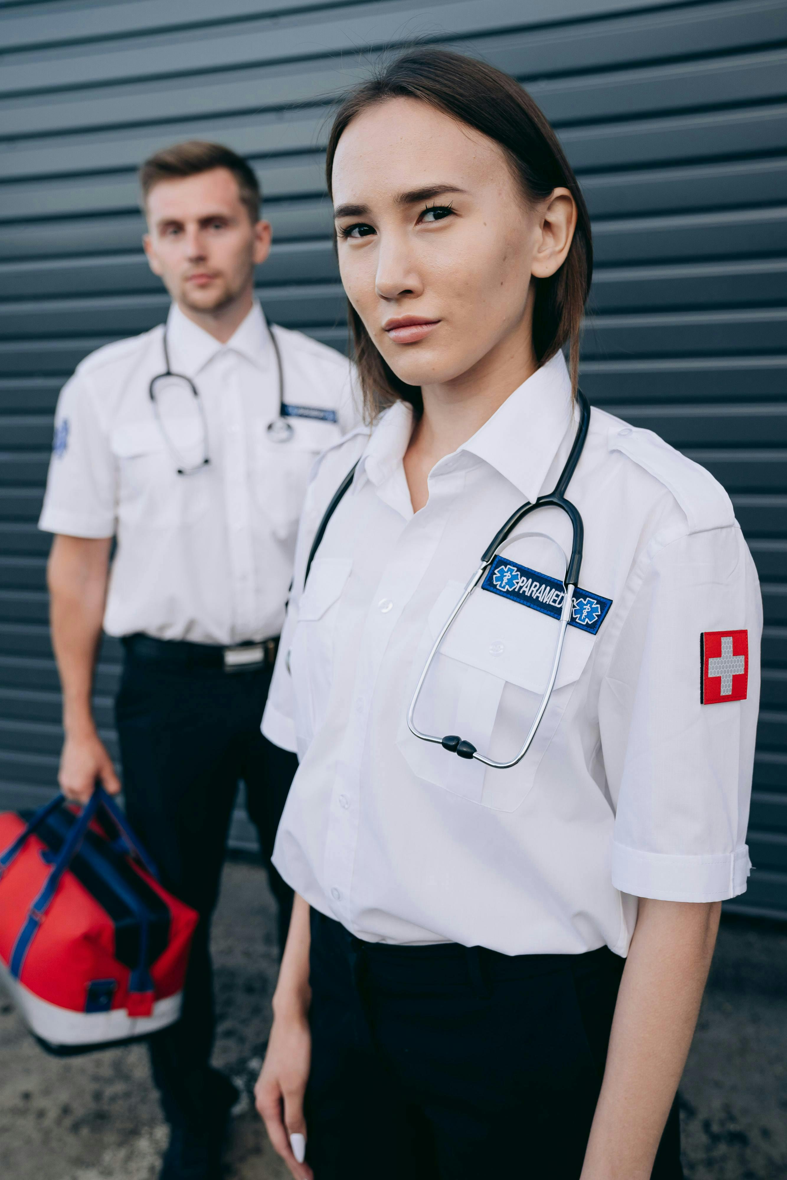 portrait of paramedics