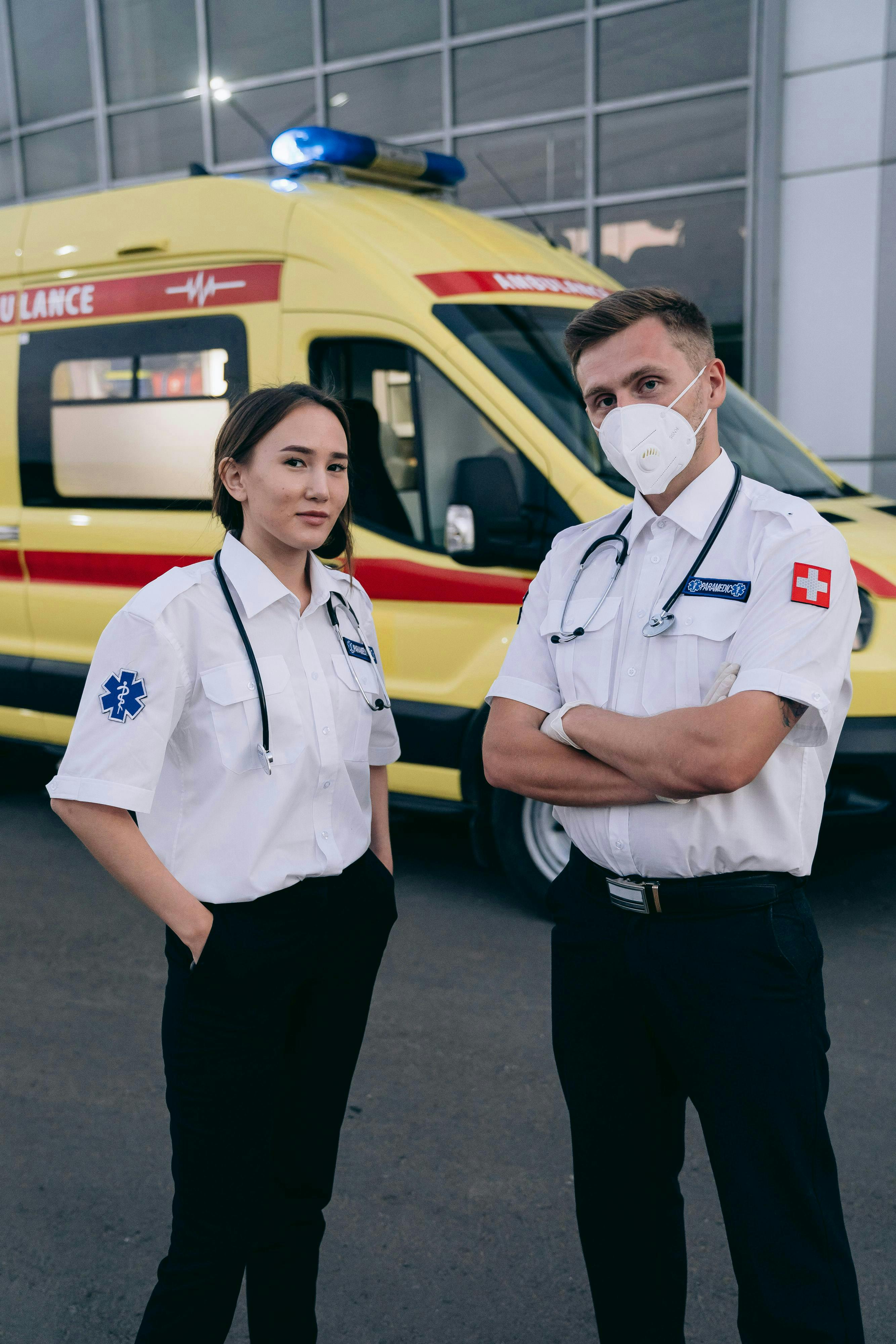 portrait of paramedics