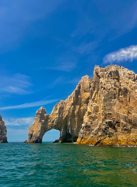 The rock formations in cabo san lucas, mexico · Free Stock Photo