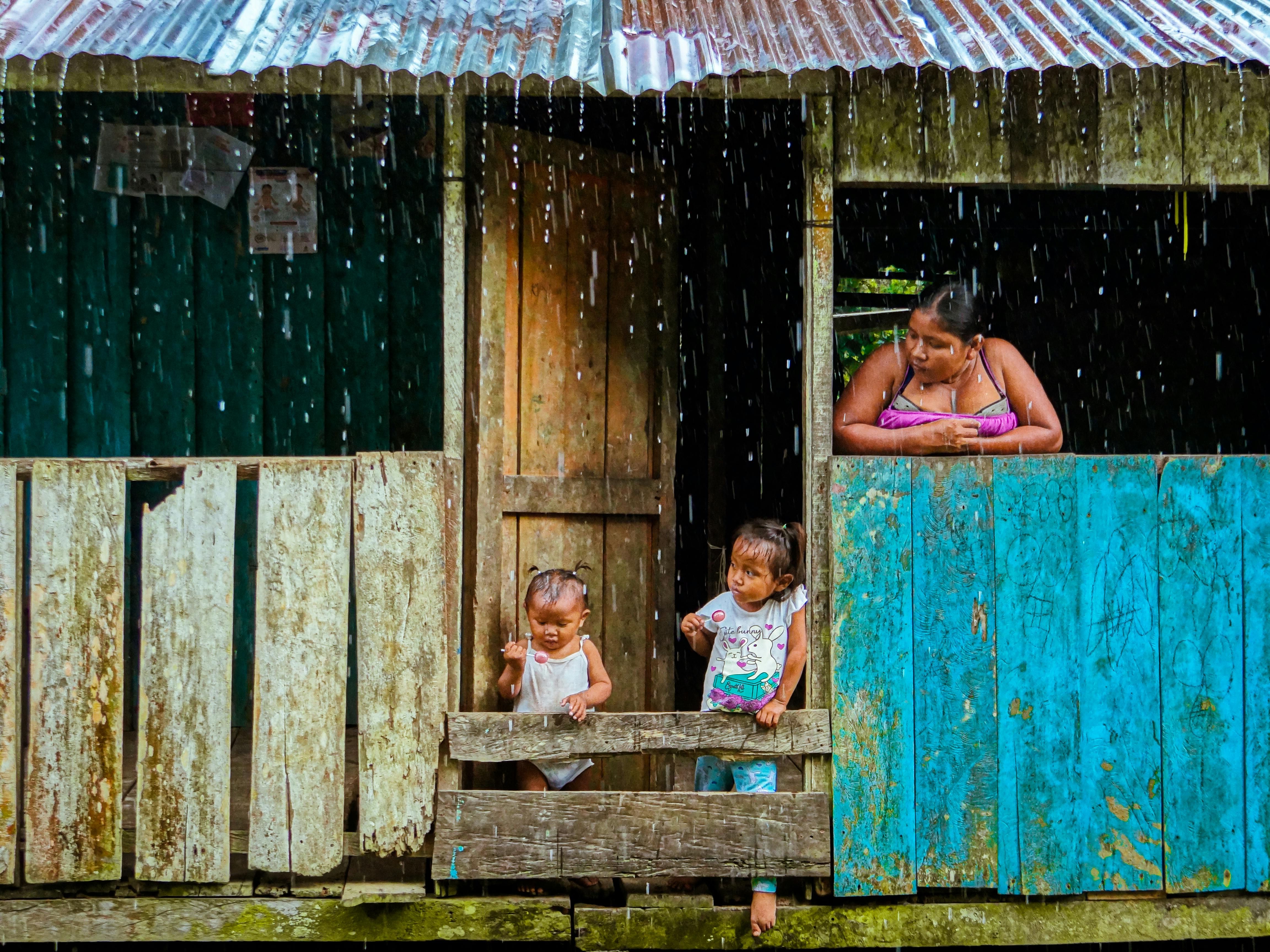 madre y dos hijas