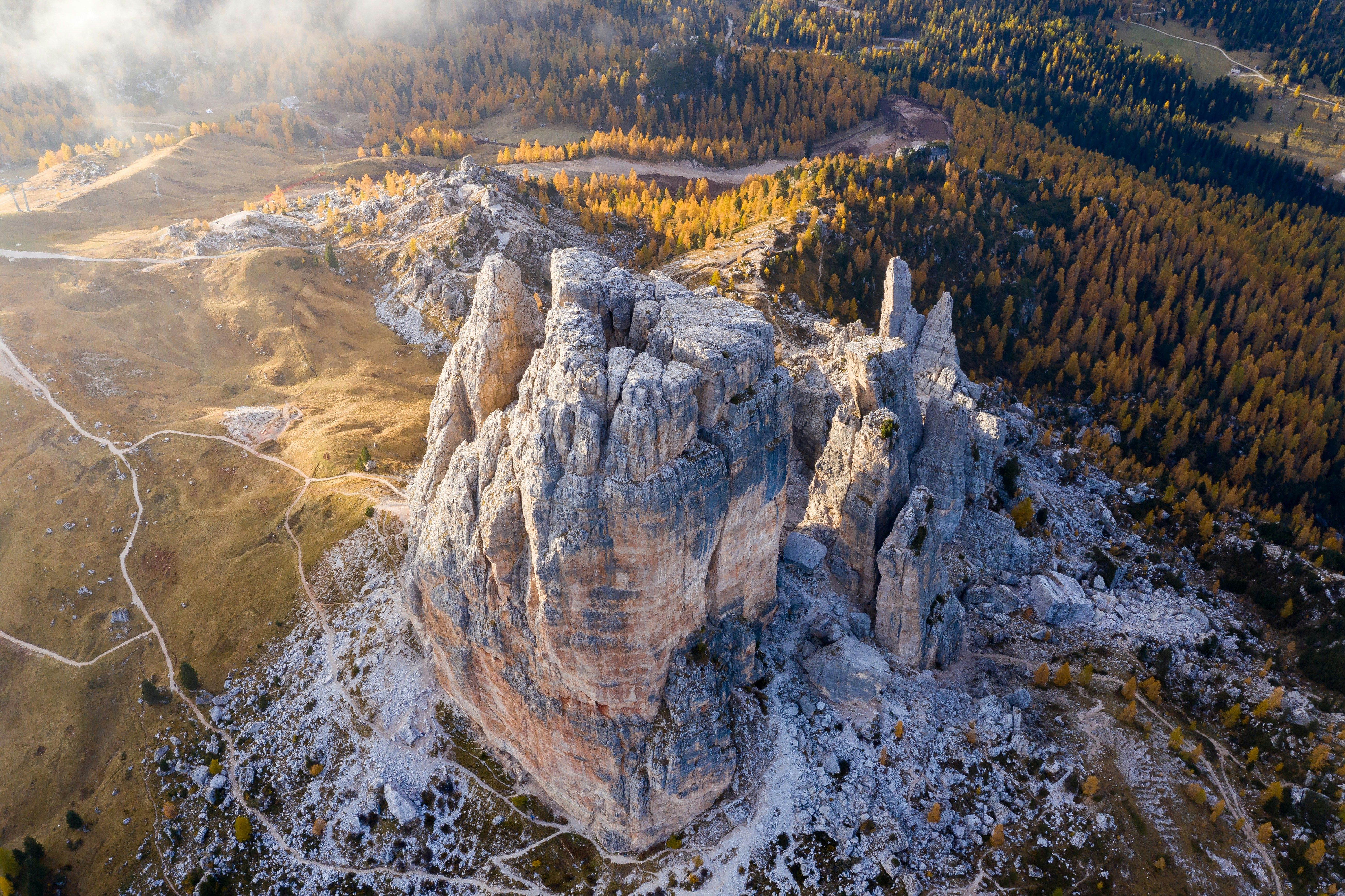 Stunning aerial view