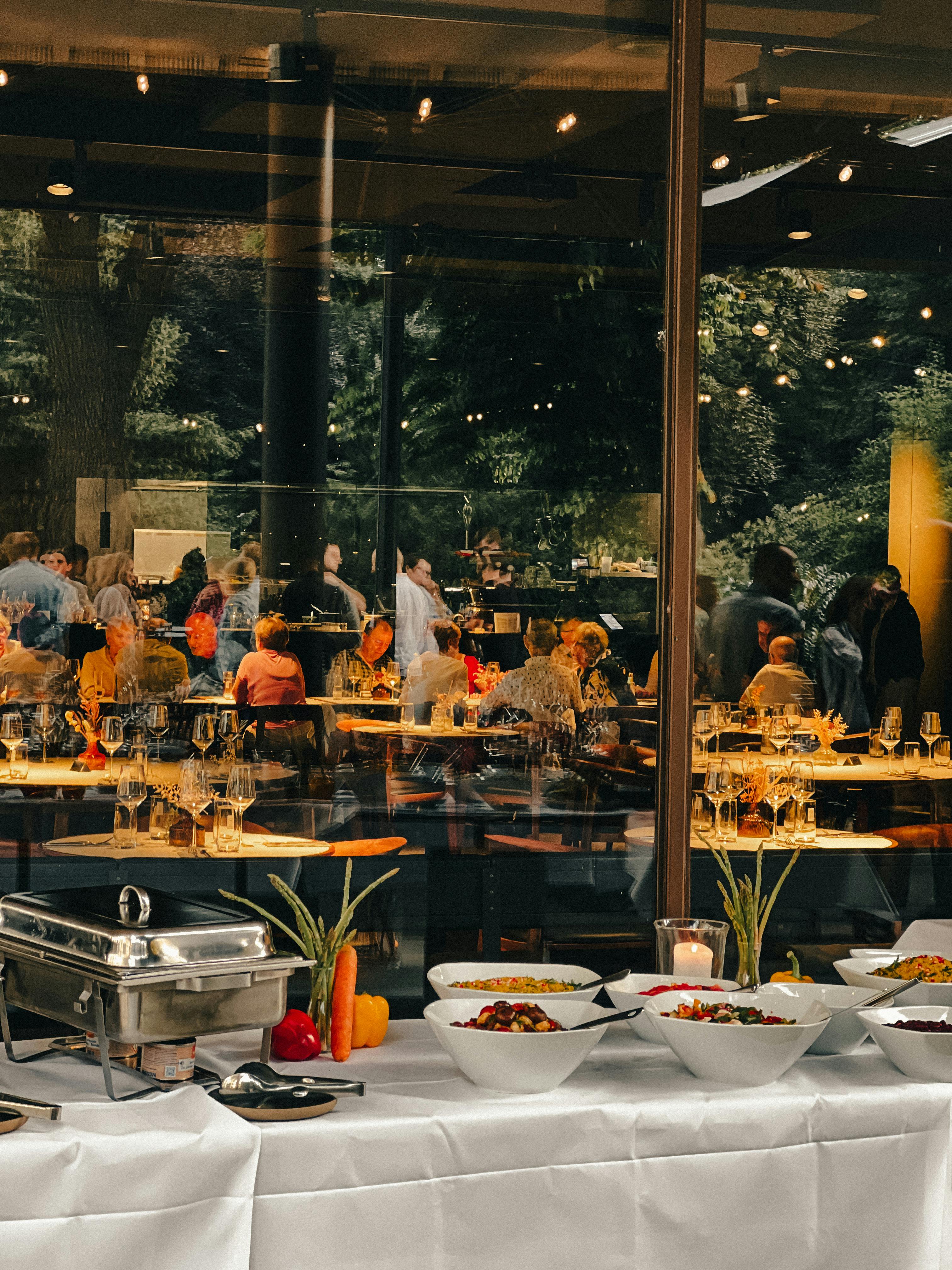 Elegant Dining Event at Düsseldorf Restaurant