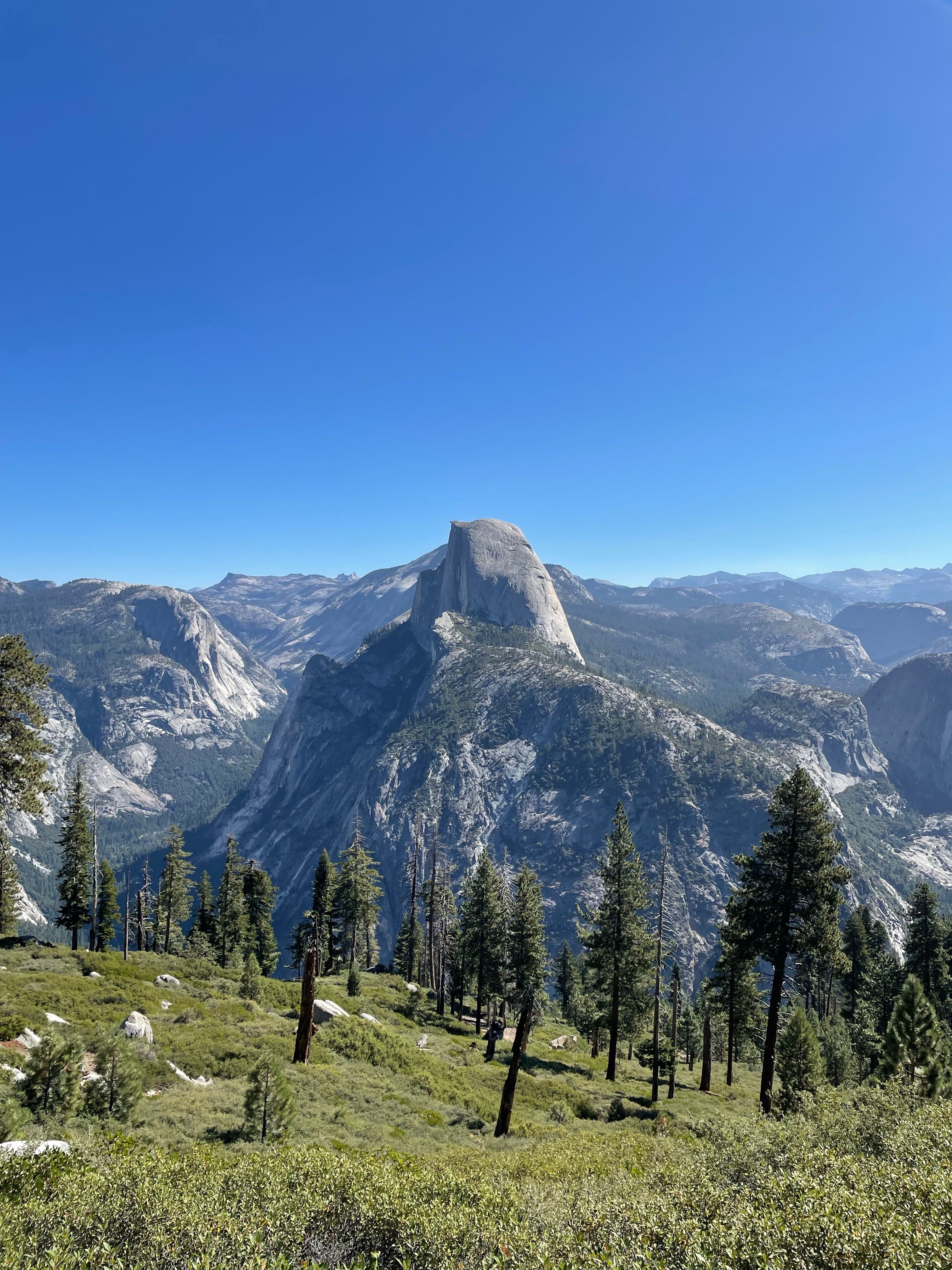 Half dome in yosemite national park · Free Stock Photo