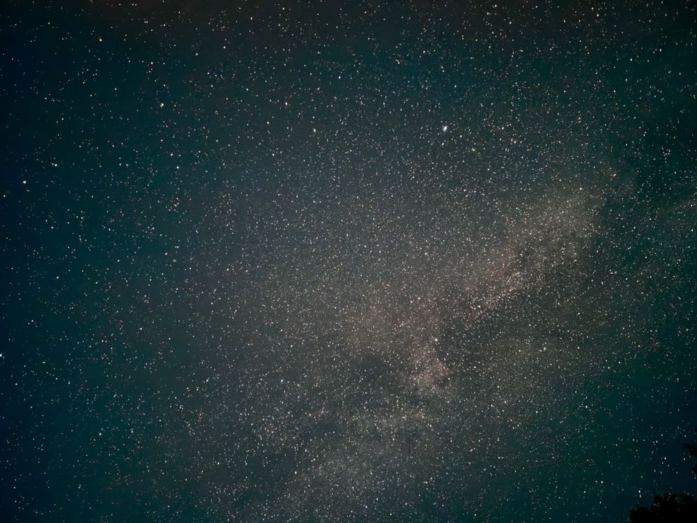 Starry Night Sky with Milky Way View · Free Stock Photo