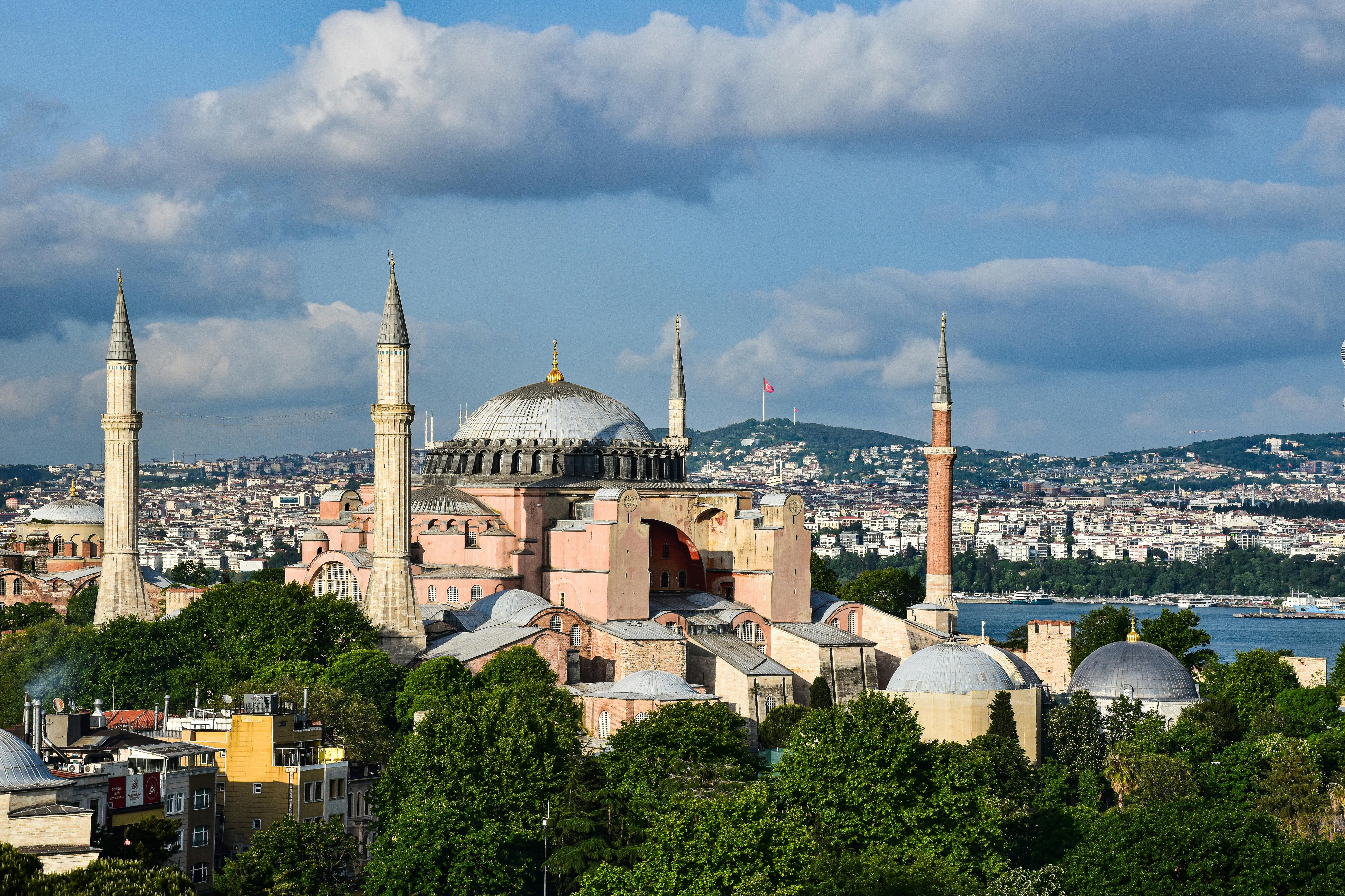 the hagia sophia in istanbul turkey