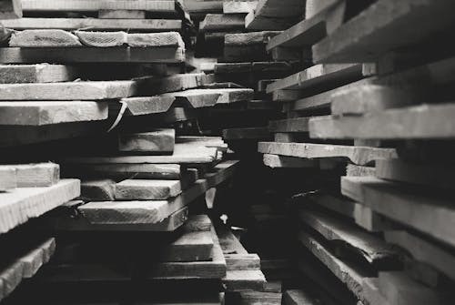 Close-up Photography of Wood Lumber