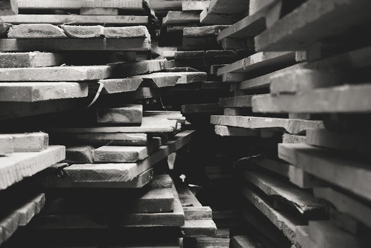 Close-up Photography Of Wood Lumber