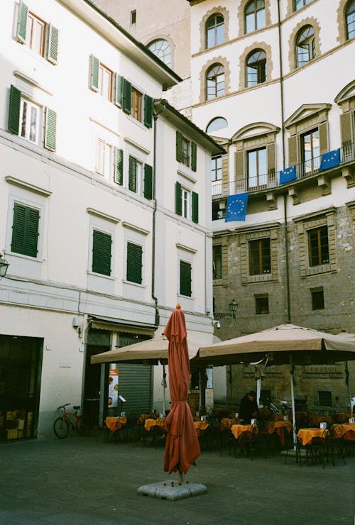 Brown Canopy Umbrellas