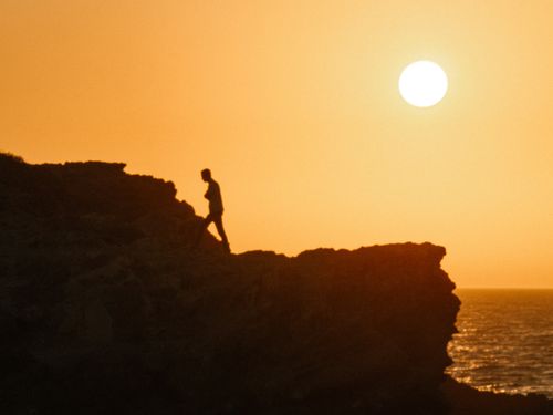Free Sunset in Morocco Stock Photo