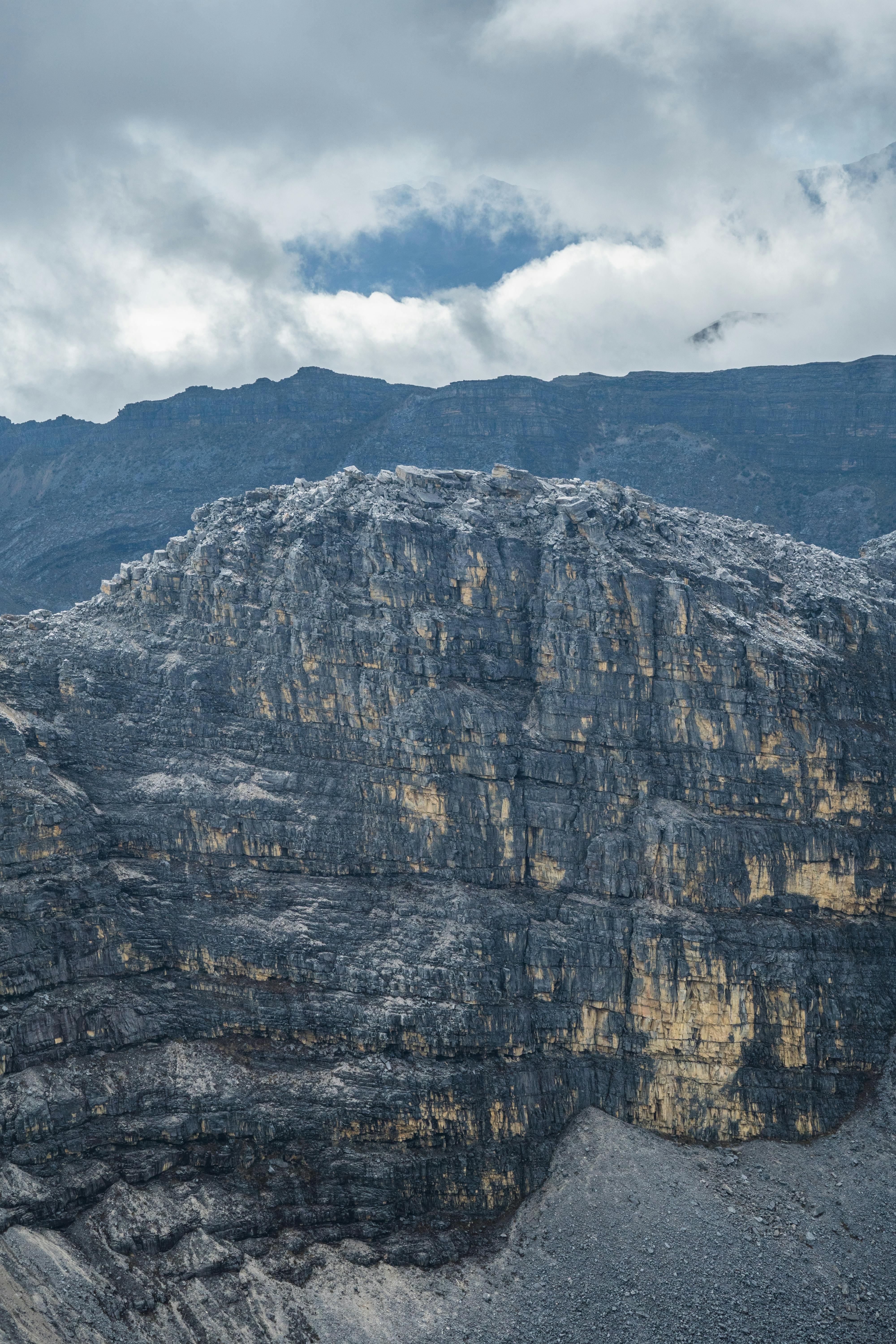 Prescription Goggle Inserts - Explore the stunning rocky peaks of Cocuy National Park, Colombia, under a cloudy sky.