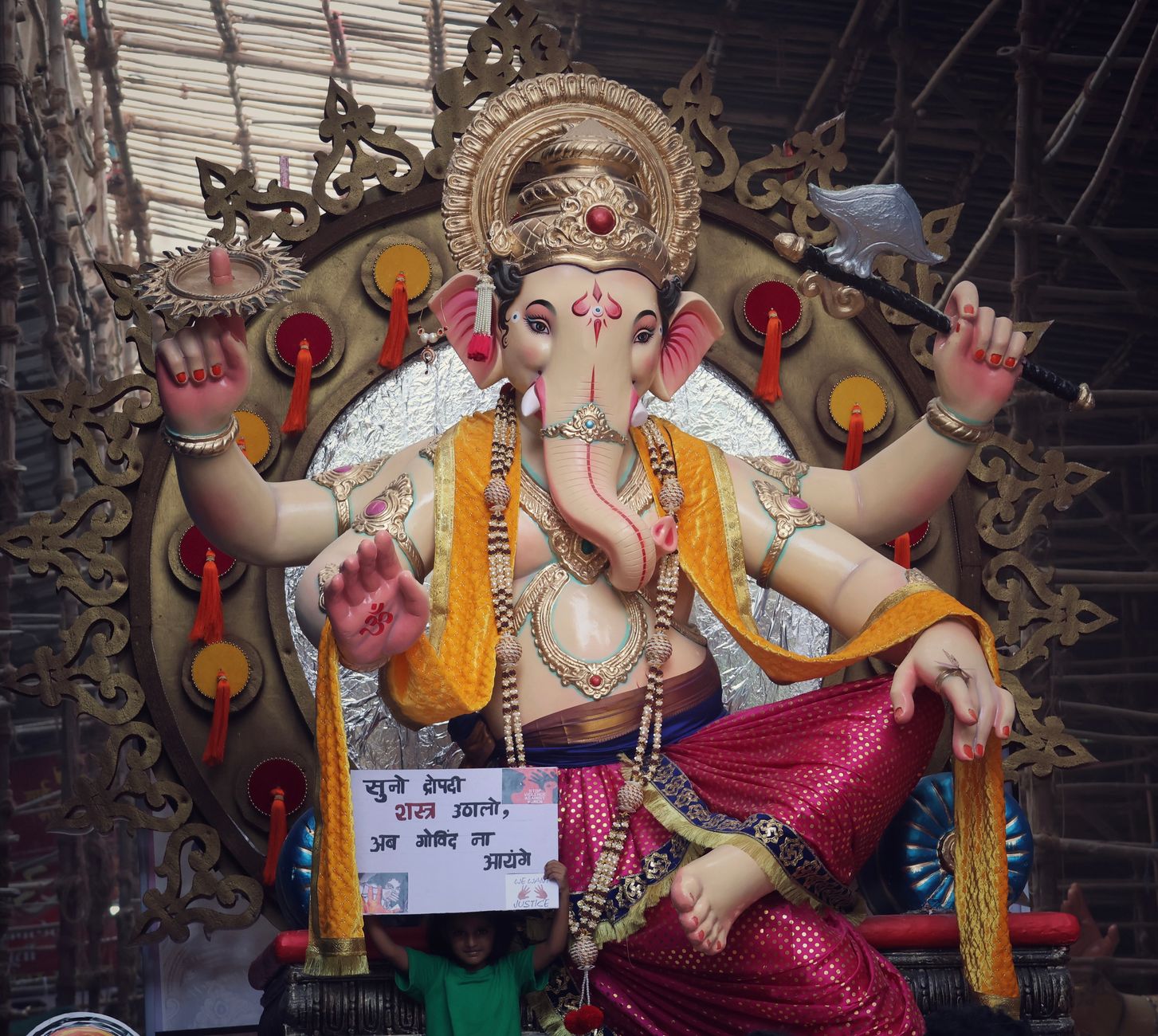Mumbai Ganeshotsav mandals use reels, AI and anime references