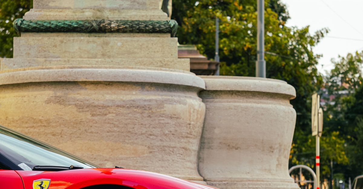 Ferrari 488 panda edition · Free Stock Photo