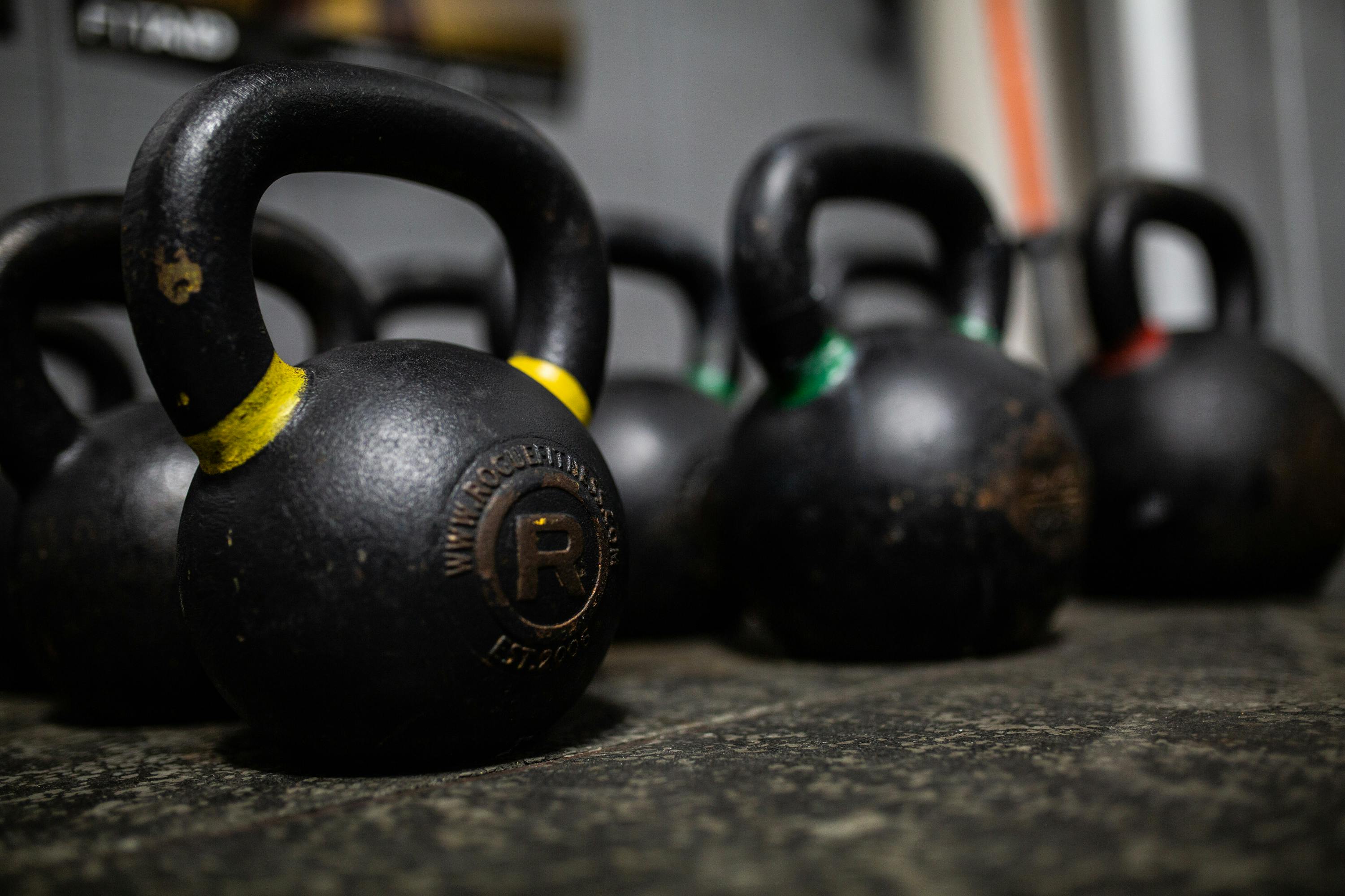 Crossfit Workout With Dumbbells And Kettlebells Blog Dandk