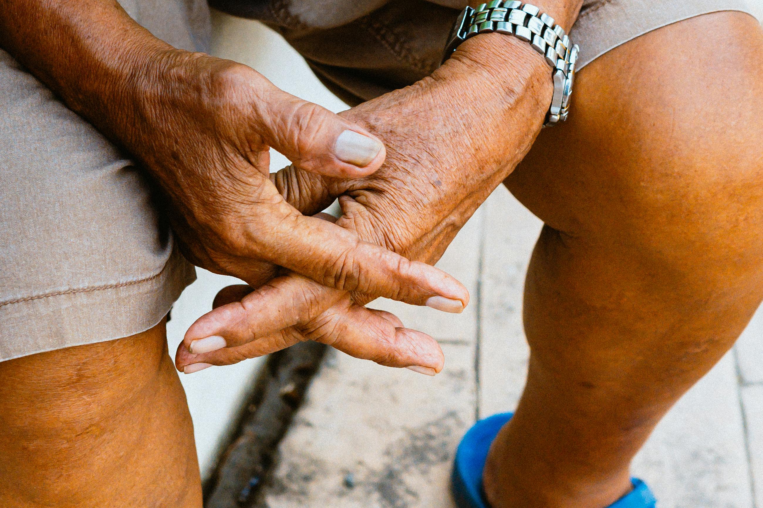 old man s hands