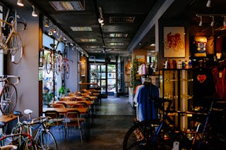 Bikes Inside Store
