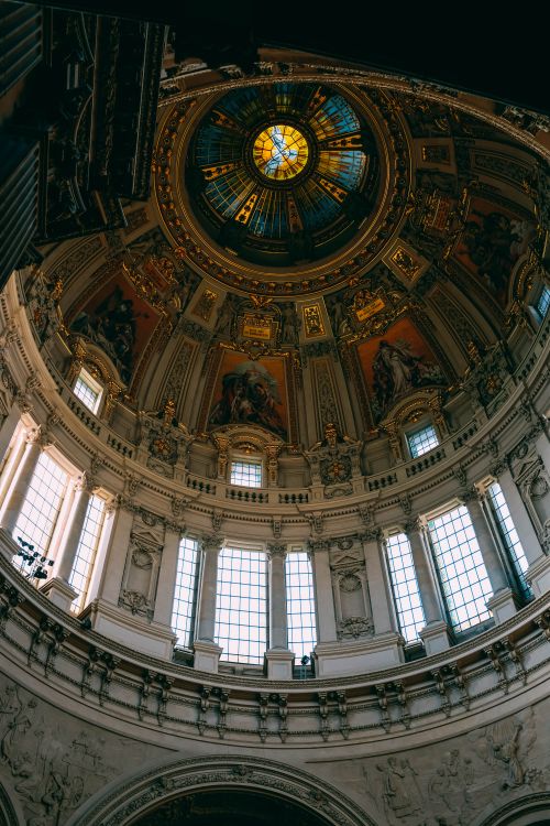 Interior Of Dome Building · Free Stock Photo