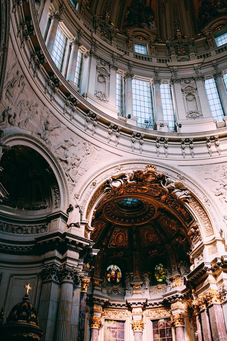 Ceiling Of A Church