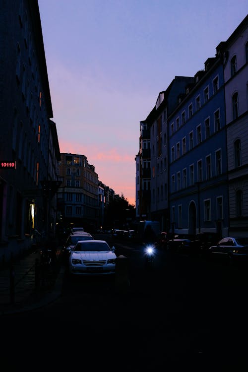 Photo of Town During Dawn