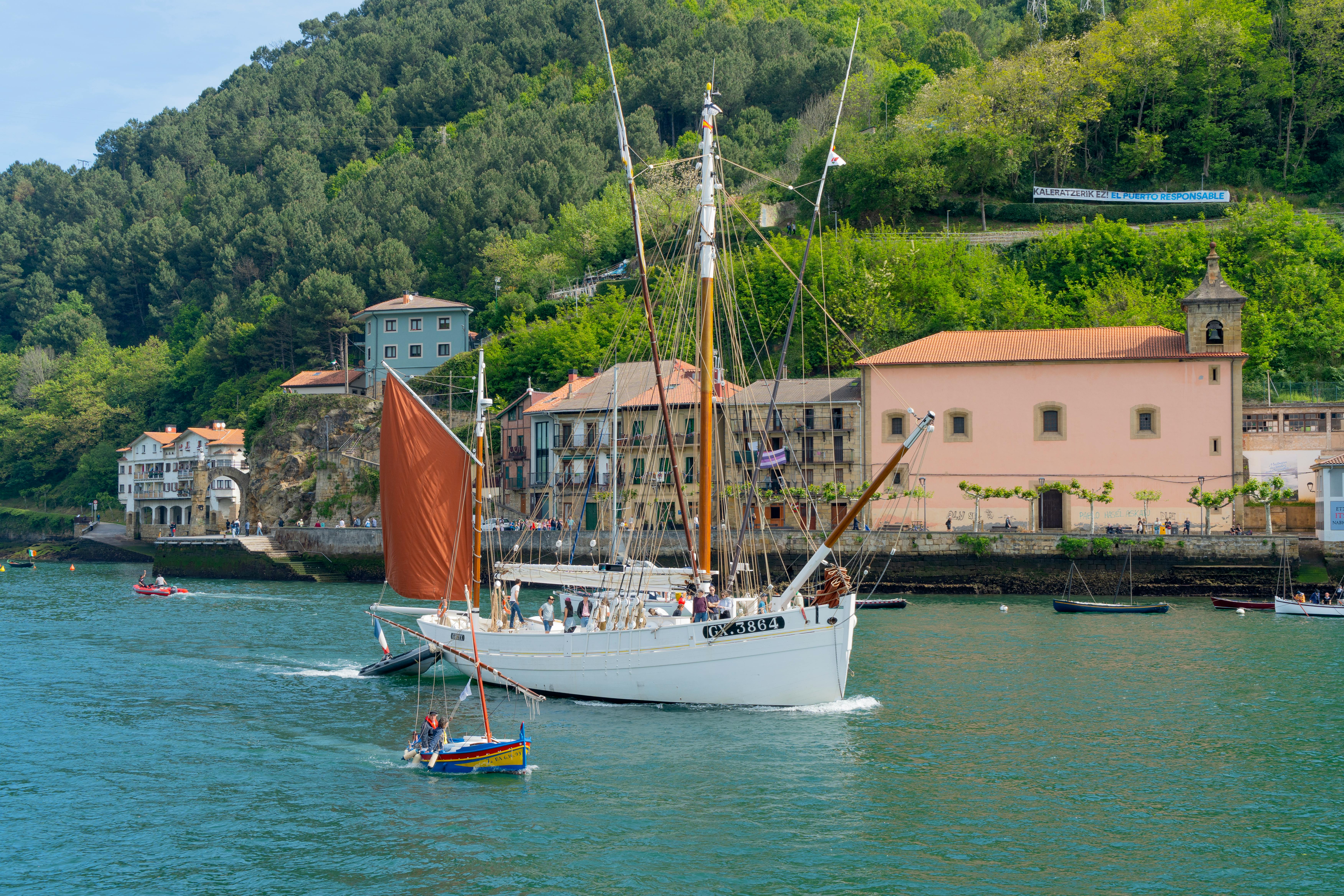 a boat on the water