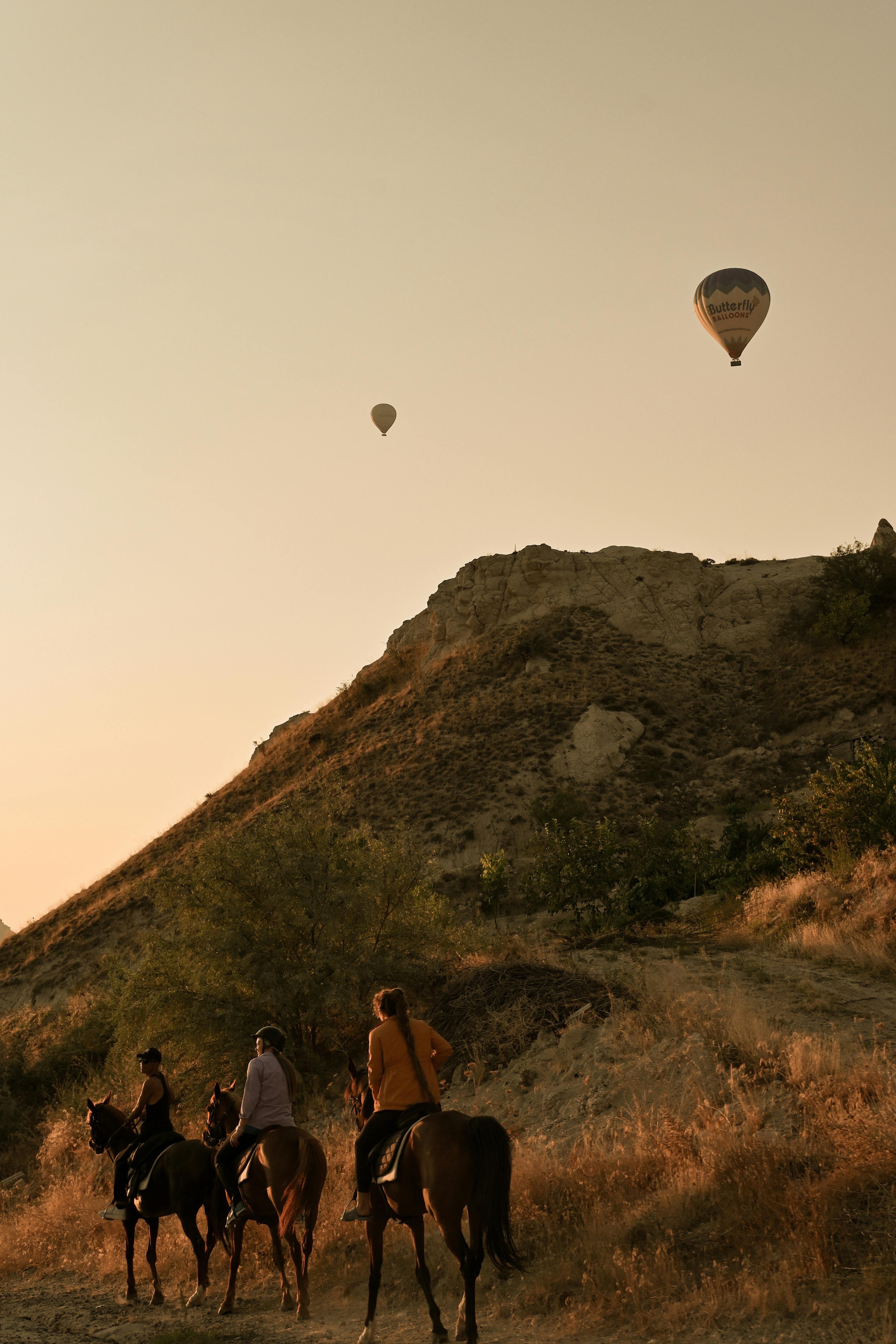 Cappadocia'da Atlara Binmek