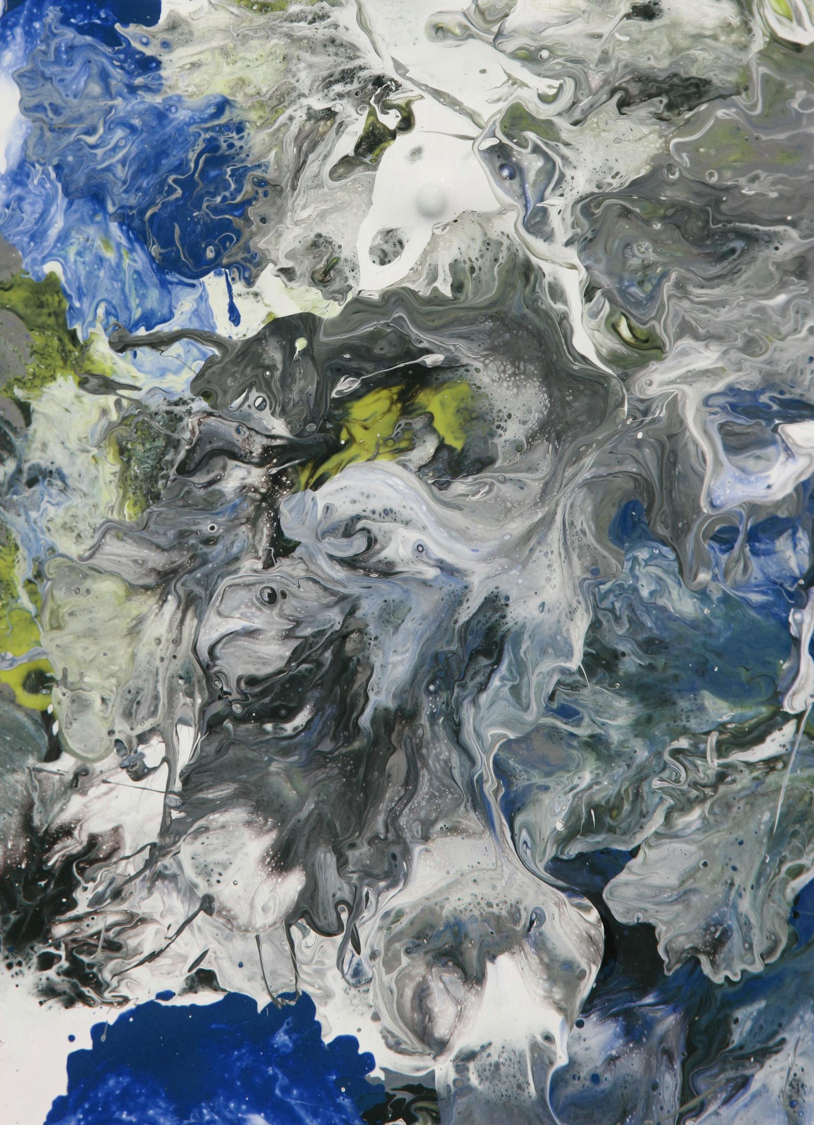 Blue Painting · Free Stock Photo