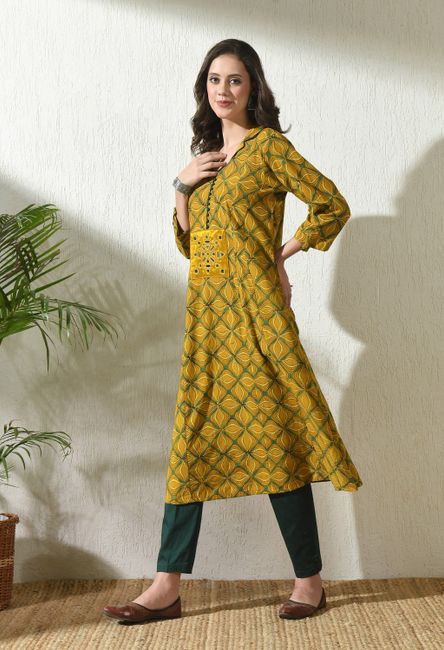 Anouk Women's Printed Kurta