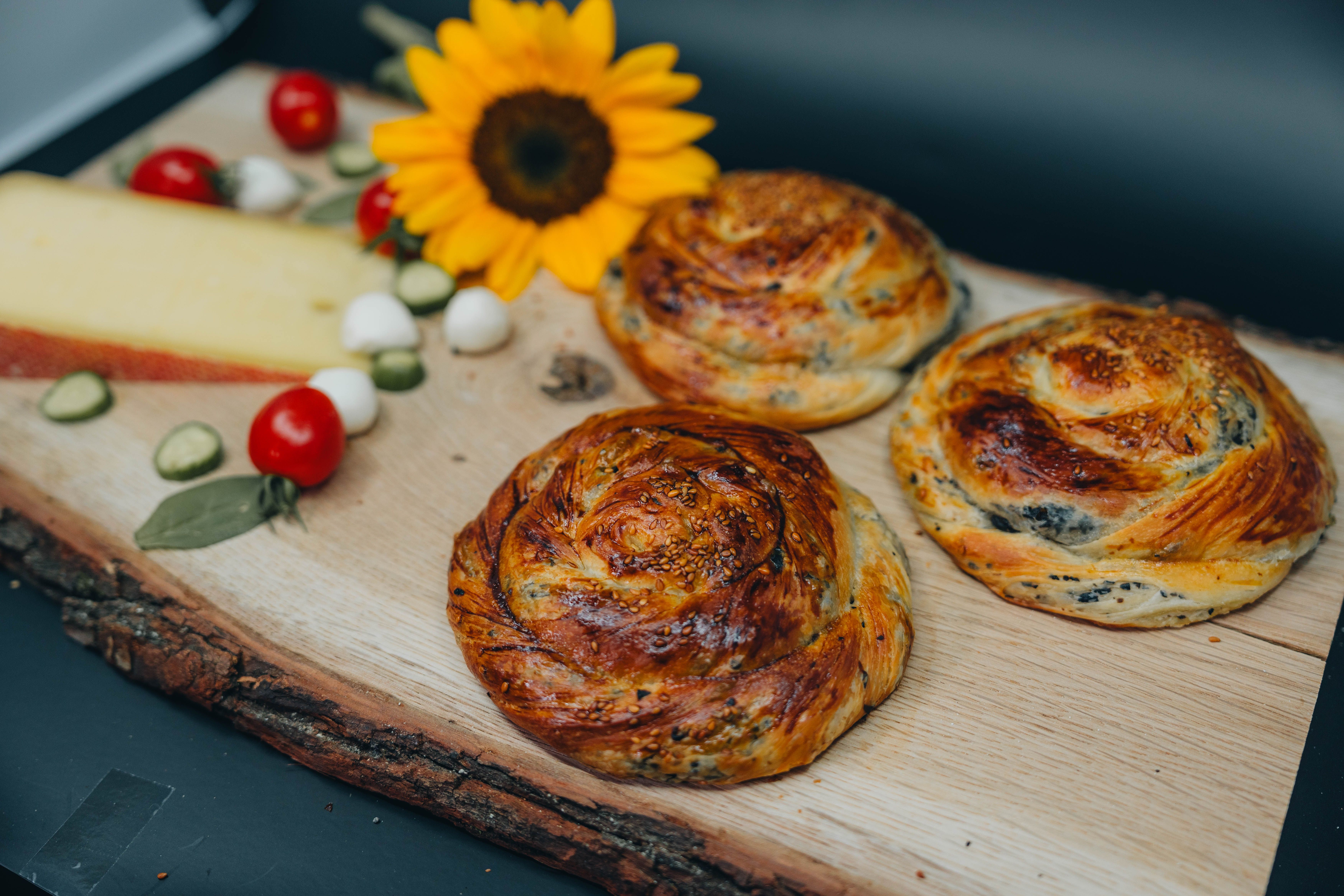 Romanian cheese pastries