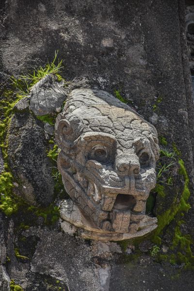 Ancient temple ruins in Mexico where amaranth was once cultivated by the Aztecs