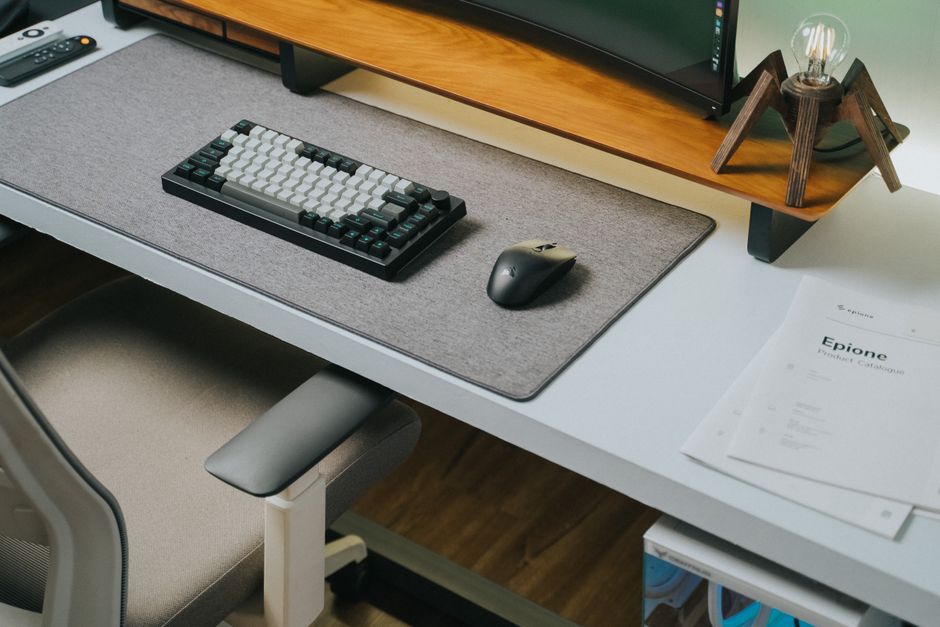 desk mat mouse pad home office review large leather tip
