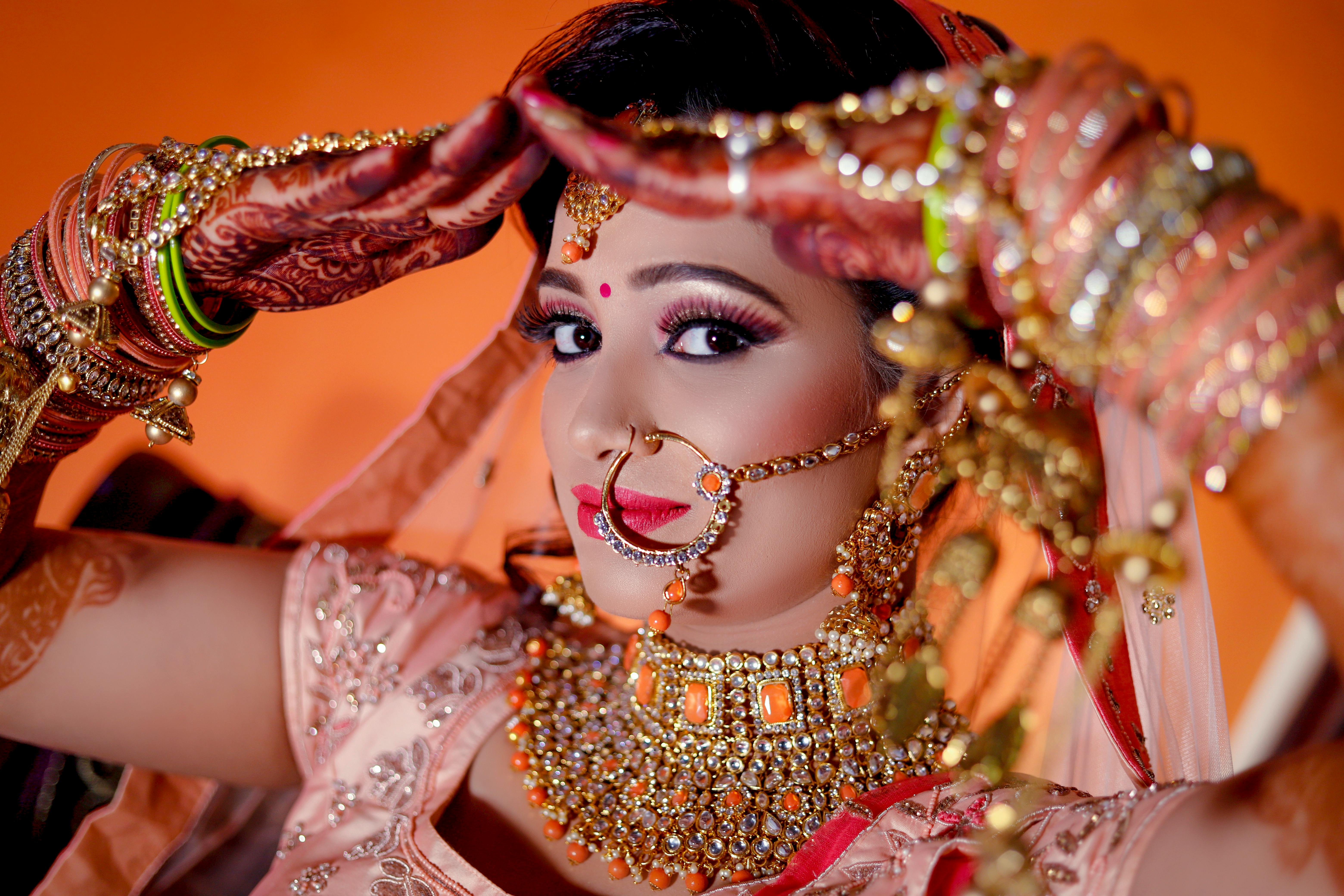 Free stock photo of bridal, bridal indian, bride