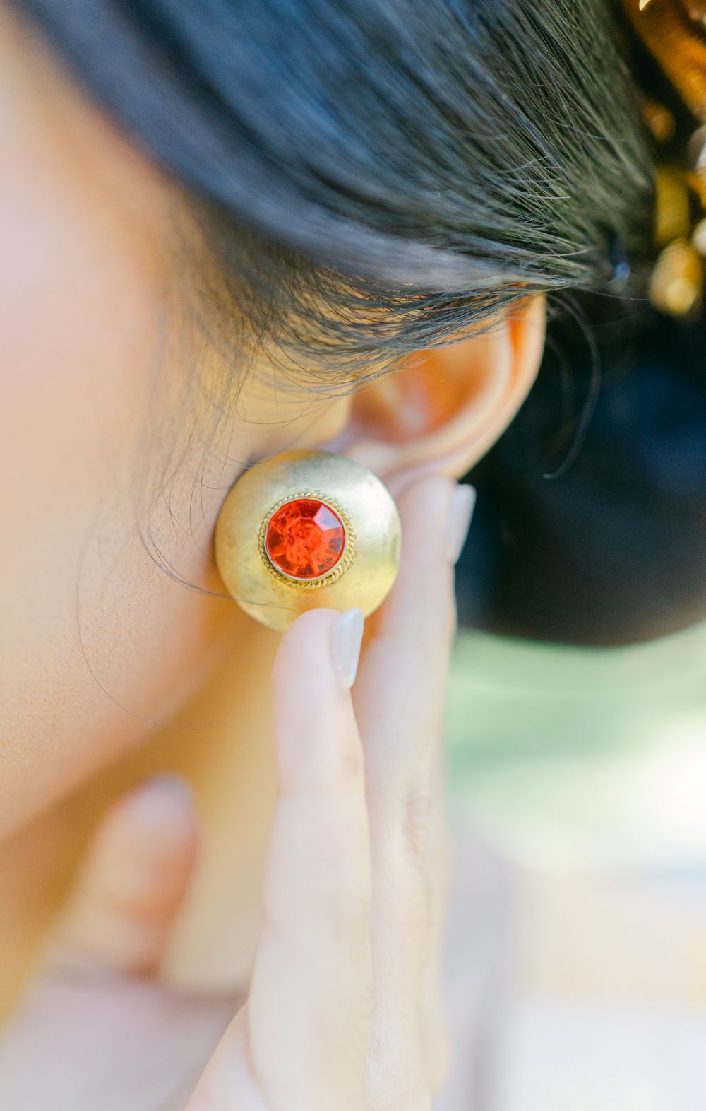 Ruby gemstone jewellery