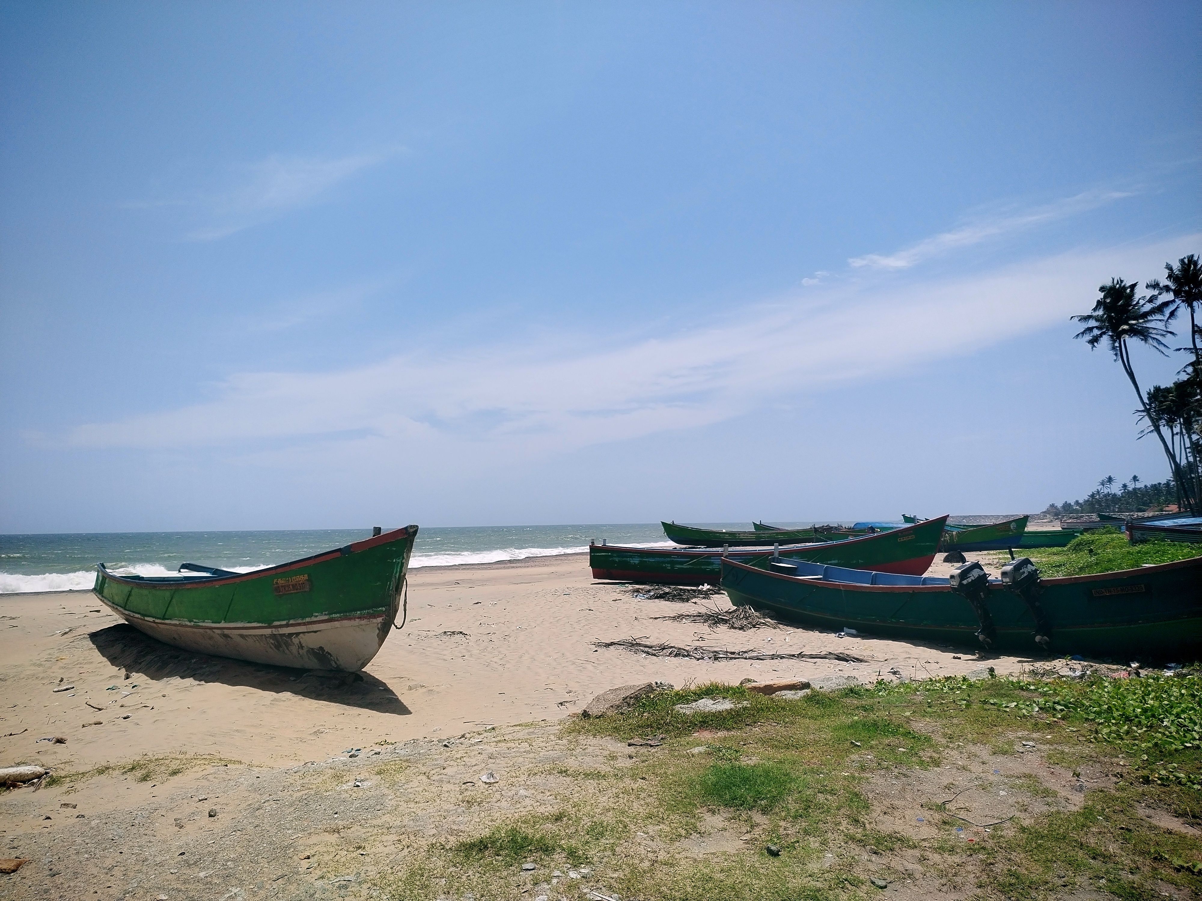 Sleeping in a fishing boat hostel on the outer islands, with waves under the floorboards