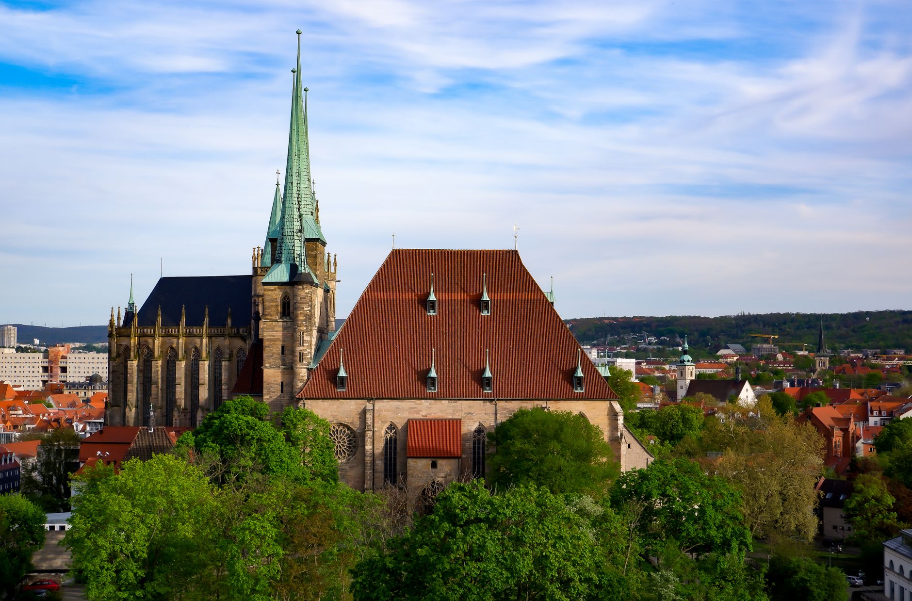 Erfurt cityscape