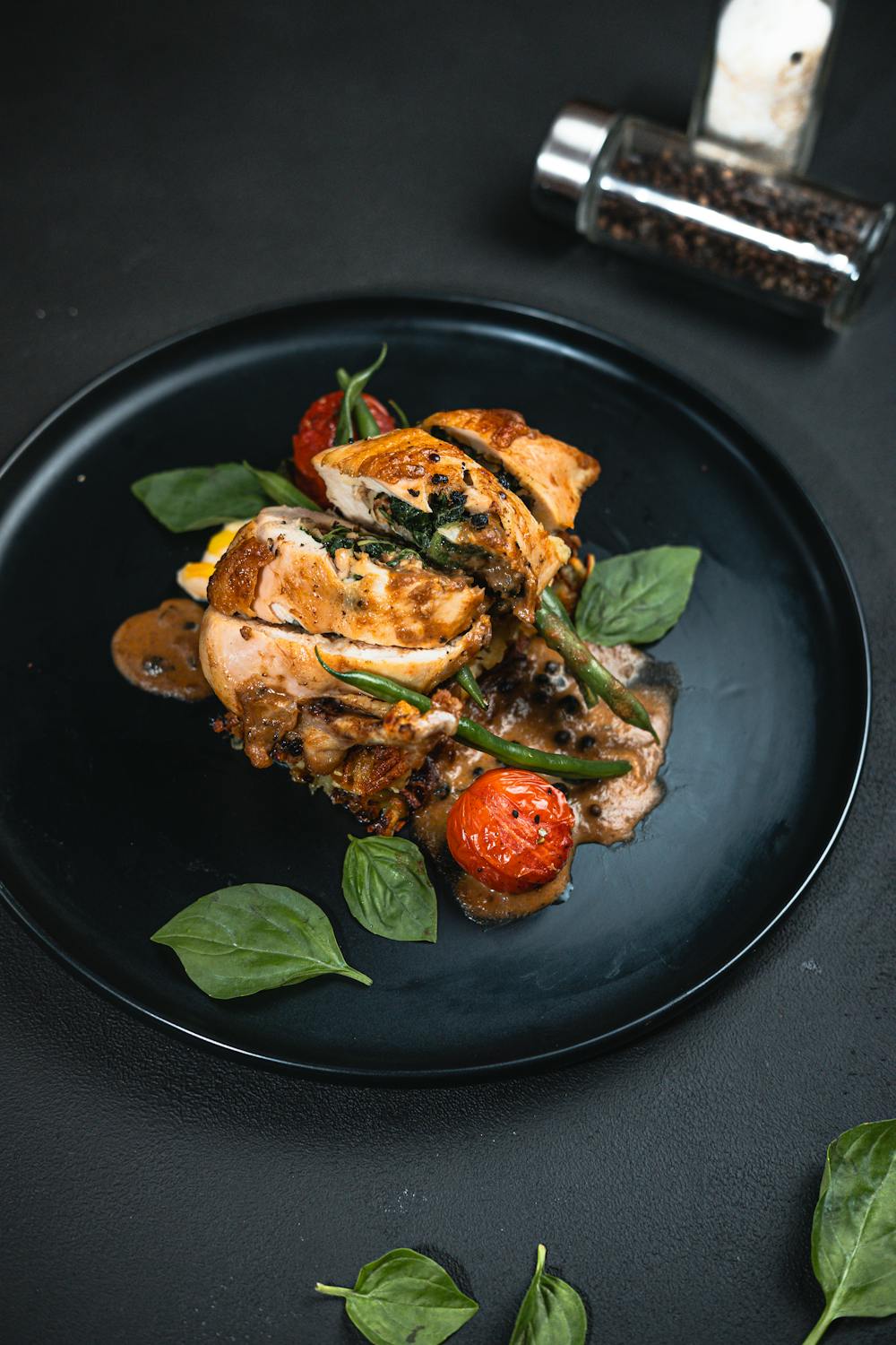 Chicken and Spinach Stuffed Peppers Chicken and Spinach Stuffed Peppers