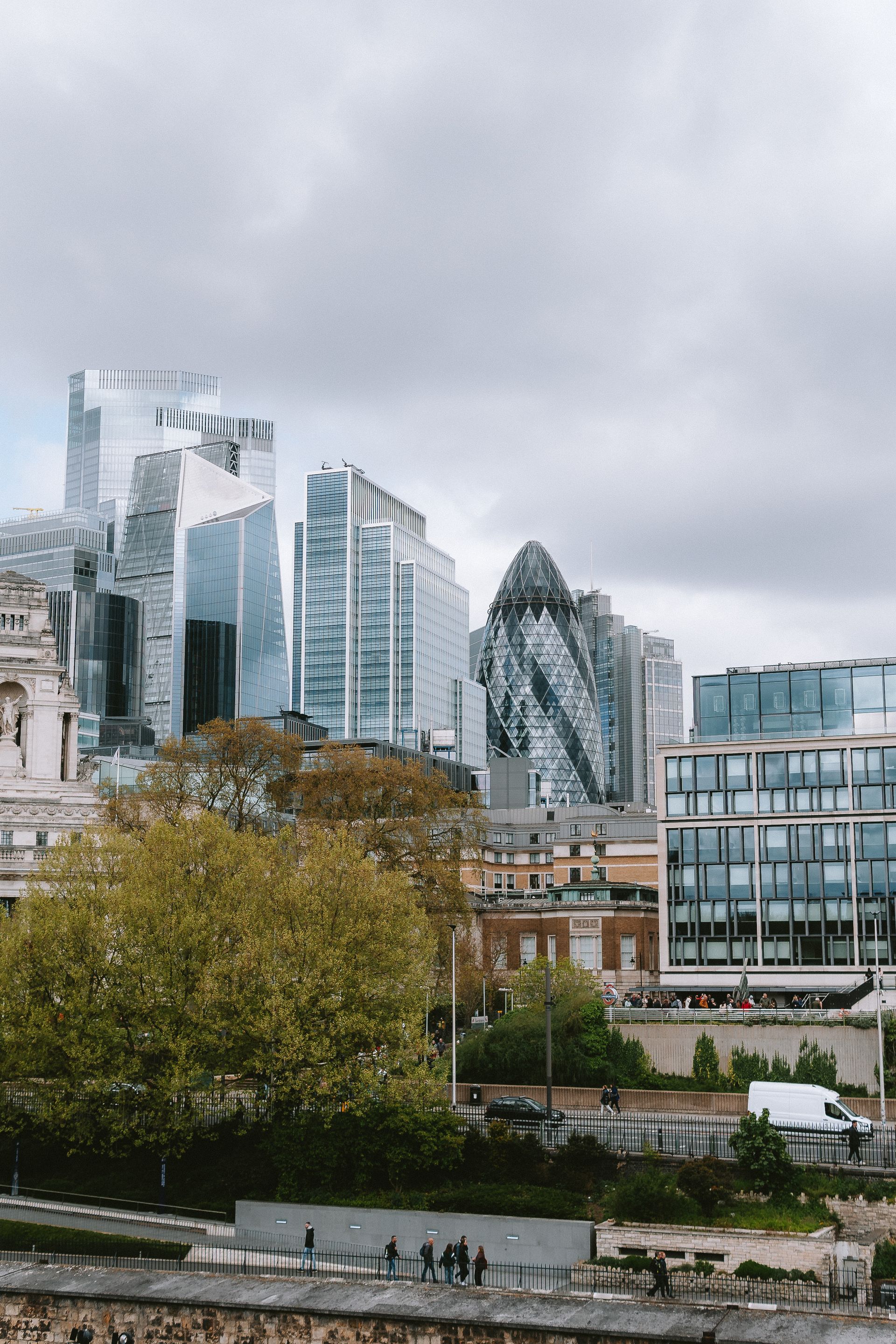 London skyline near TRP UK MS registered office