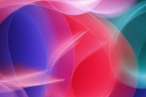 Free Abstract light painting with vibrant hues and dynamic swirling curves creating a mesmerizing visual effect. Stock Photo