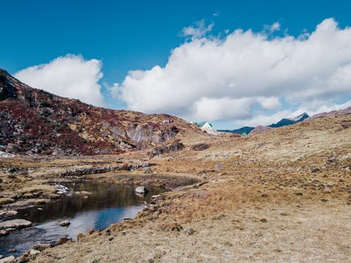 Free Mountain river house Stock Photo