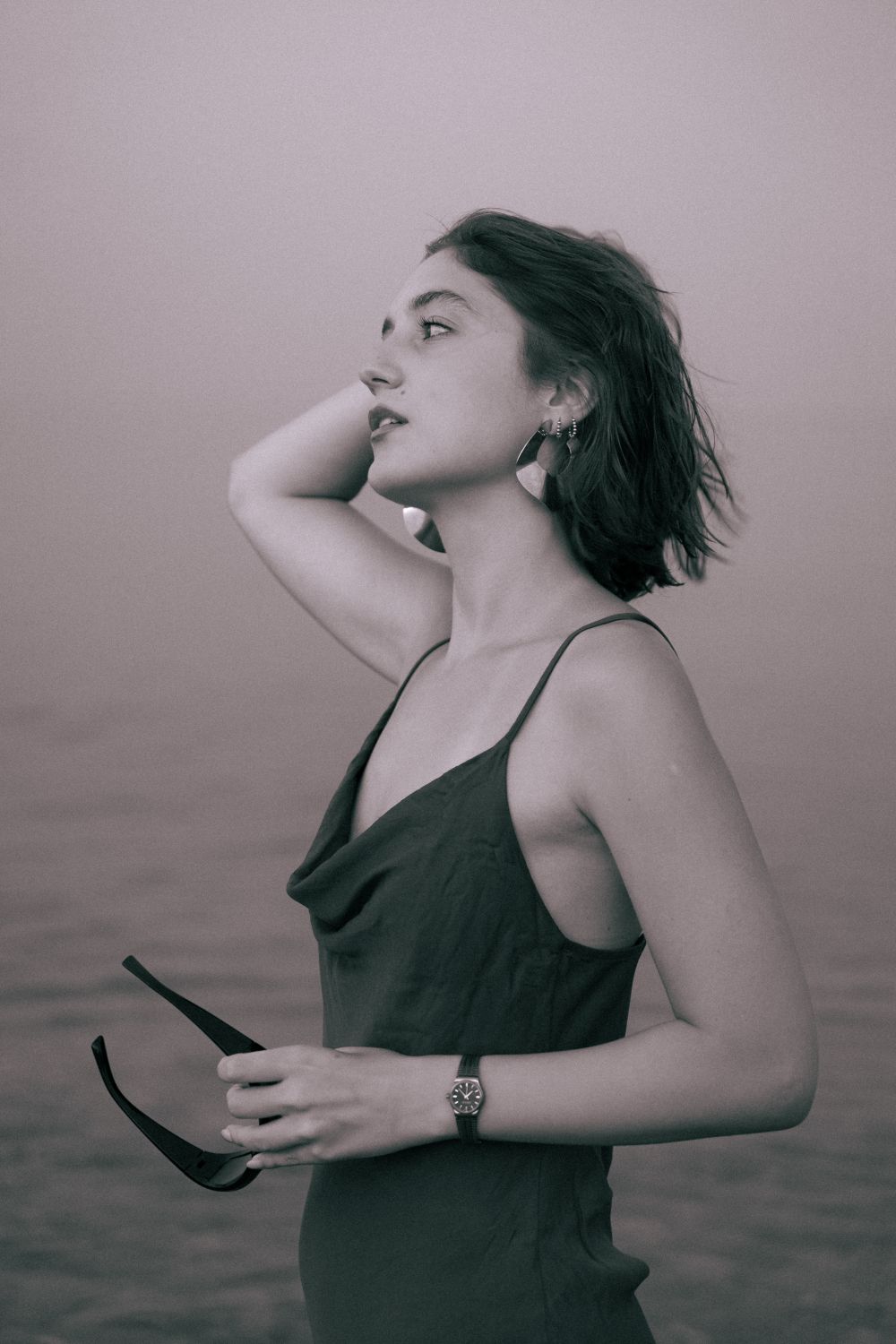 Photo of a Young Woman Wearing a Dress Posing on the Beach · Free Stock ...