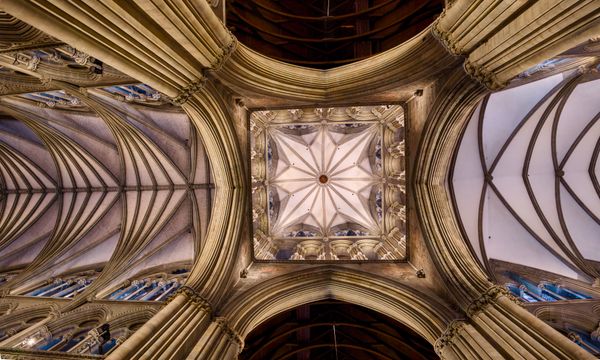 Gothic Cathedral Ceiling Architecture · Free Stock Photo