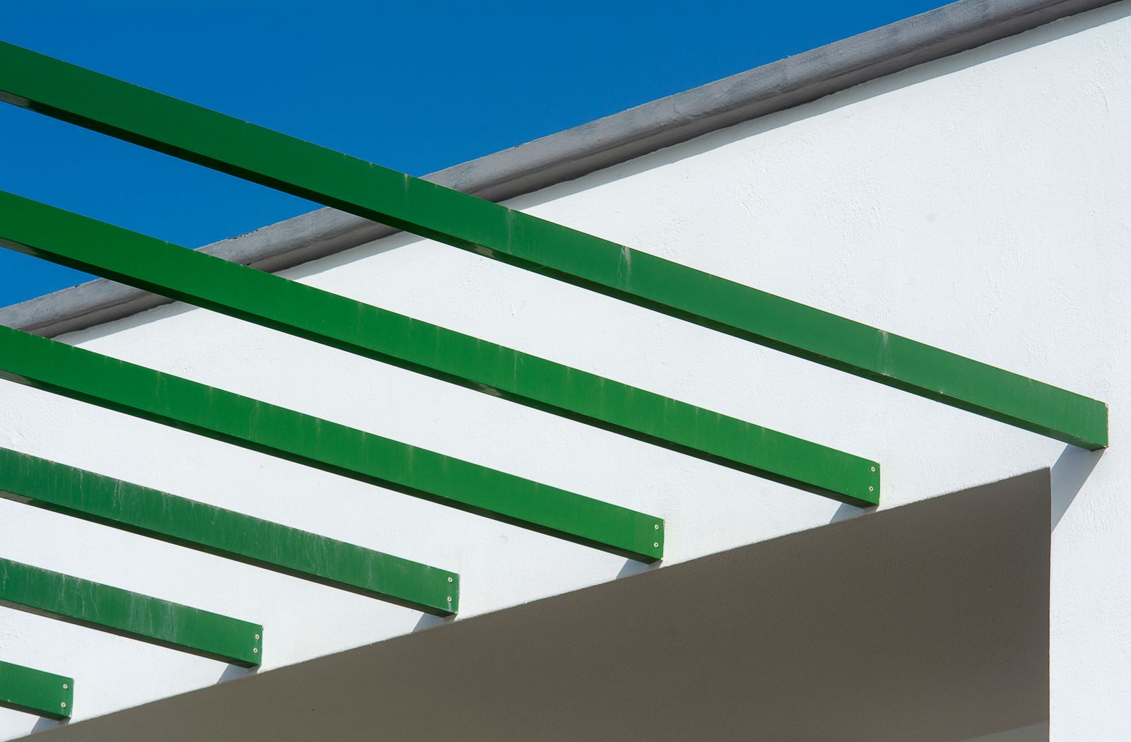 Çelik pergola taşıyıcı sistemi