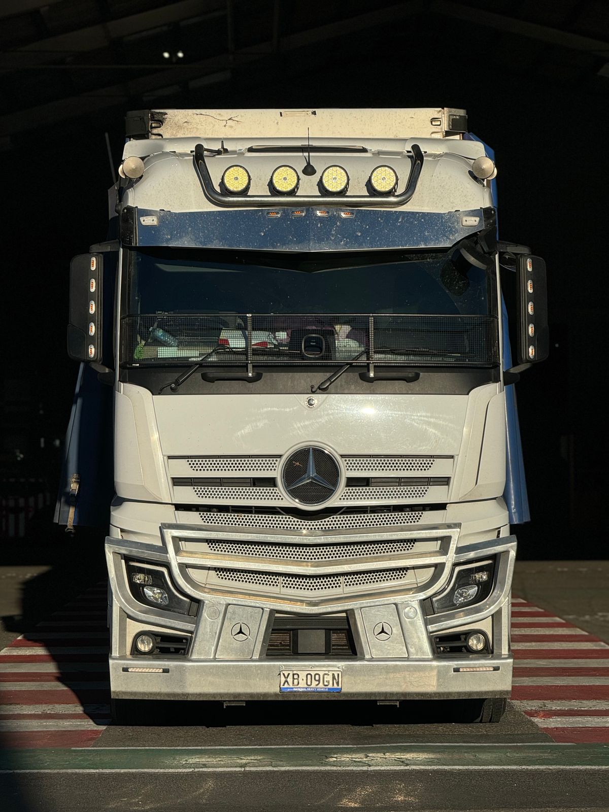 The border crossings that serve as hubs for trucking between the U.S. and Mexico
