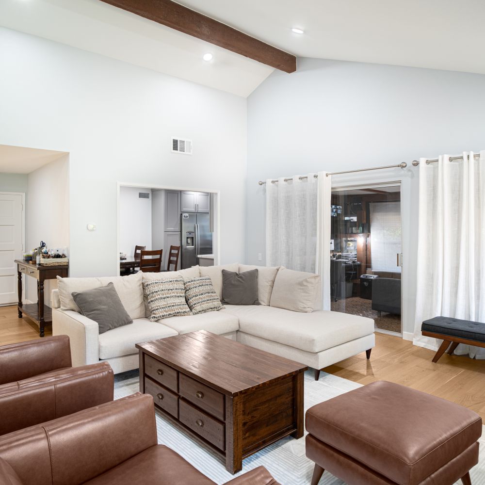 Interior Painting in Crews Hill — surfaces prepped and cut in by hand